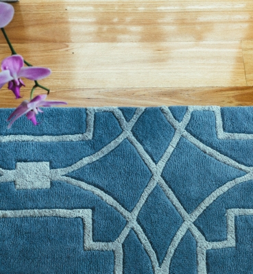 “Under The Sea” from $3,500 – Pure New Zealand Wool – Hand Tufted – Formal living room