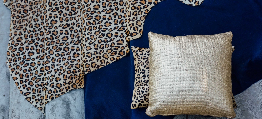 “Luxe Leopard” and “Luxe Navy” from $550